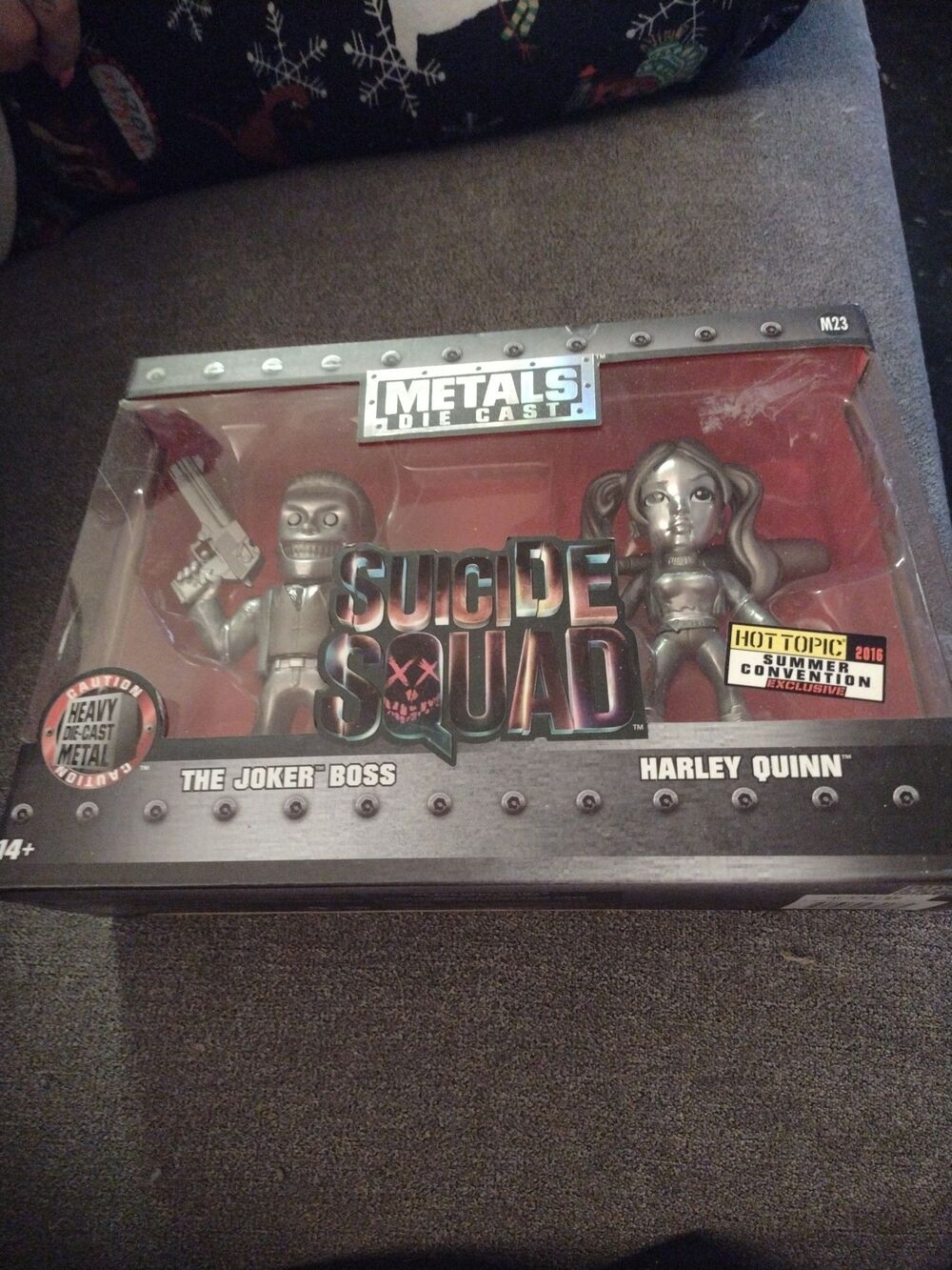Metals Due Cast Suicide Squad The Joker Boss and Harley Quinn-a5